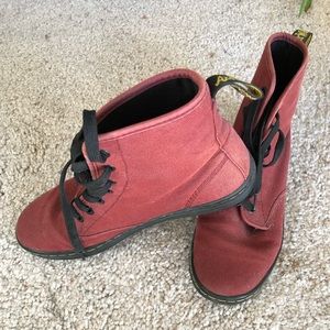 Dr. Martens canvas shoes